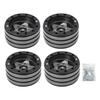 4pcs CNC Aluminum Alloy RC Wheel Hub for 1 10 RC Crawler 1.9 Inch RC Wheel Hub Replacement Titanium