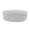 uxcell Bath Pillow, Head and Back Cushion, Soft Foam Padded, White, 23x13.5cm