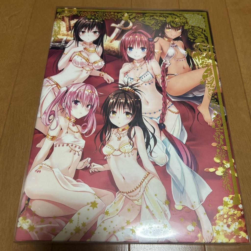 [USED] ToLOVEru Darkness Art Book HaremGold