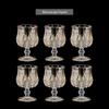 Handun Crystal Whiskey Decanter Set with 2 Glasses