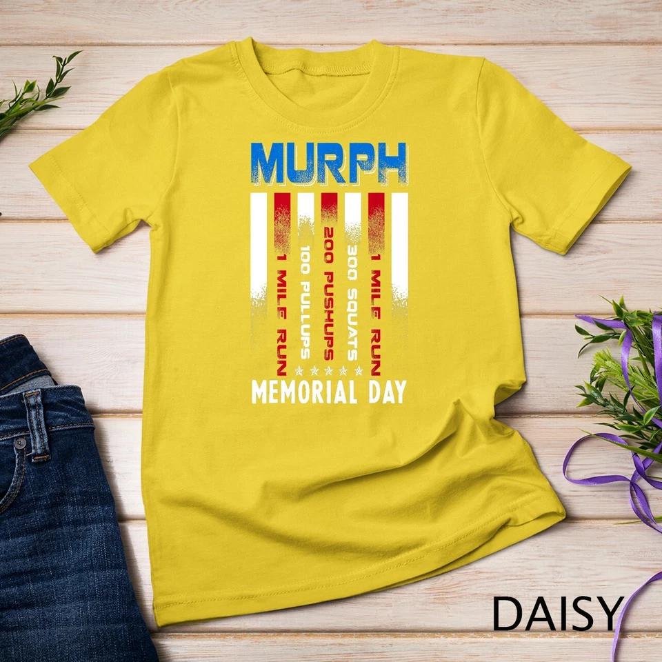 Memorial Day Murph T-Shirt Workout T-Shirt Unisex T-shirt 4 3XL