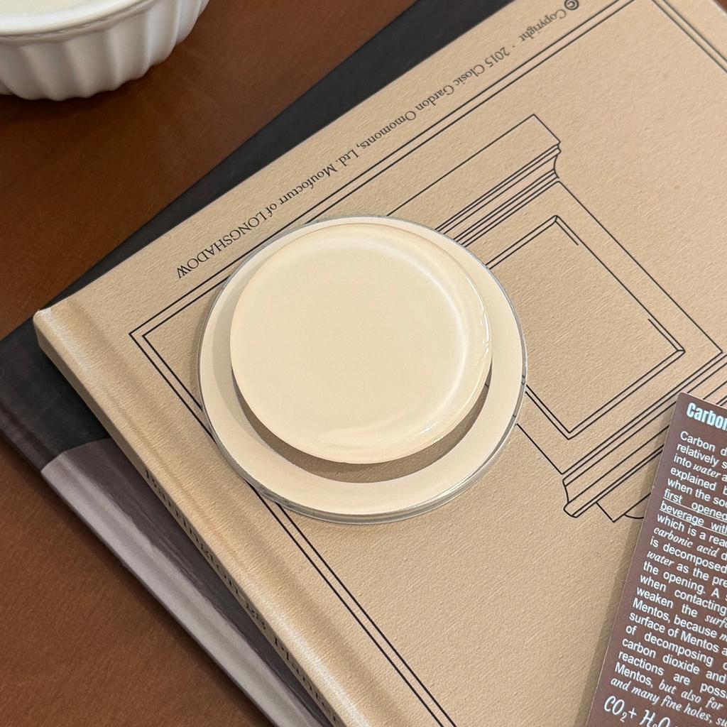 Ins Style Solid Color Simple Magnetic MagSafe Mobile Phone Holder Small Fresh Candy Color Retractable High-end Sense