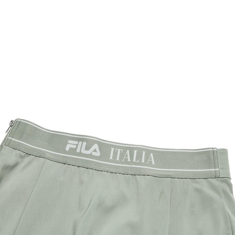 New FILA Casual Long Skirts Women's Cyan Teal F11W523308F-TQ