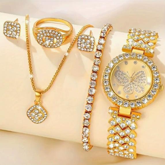 Ladies Fashion Bracelet Watch Diamond Inlaid Watch Cornucopia Roman Quartz Watch Women'S Watch