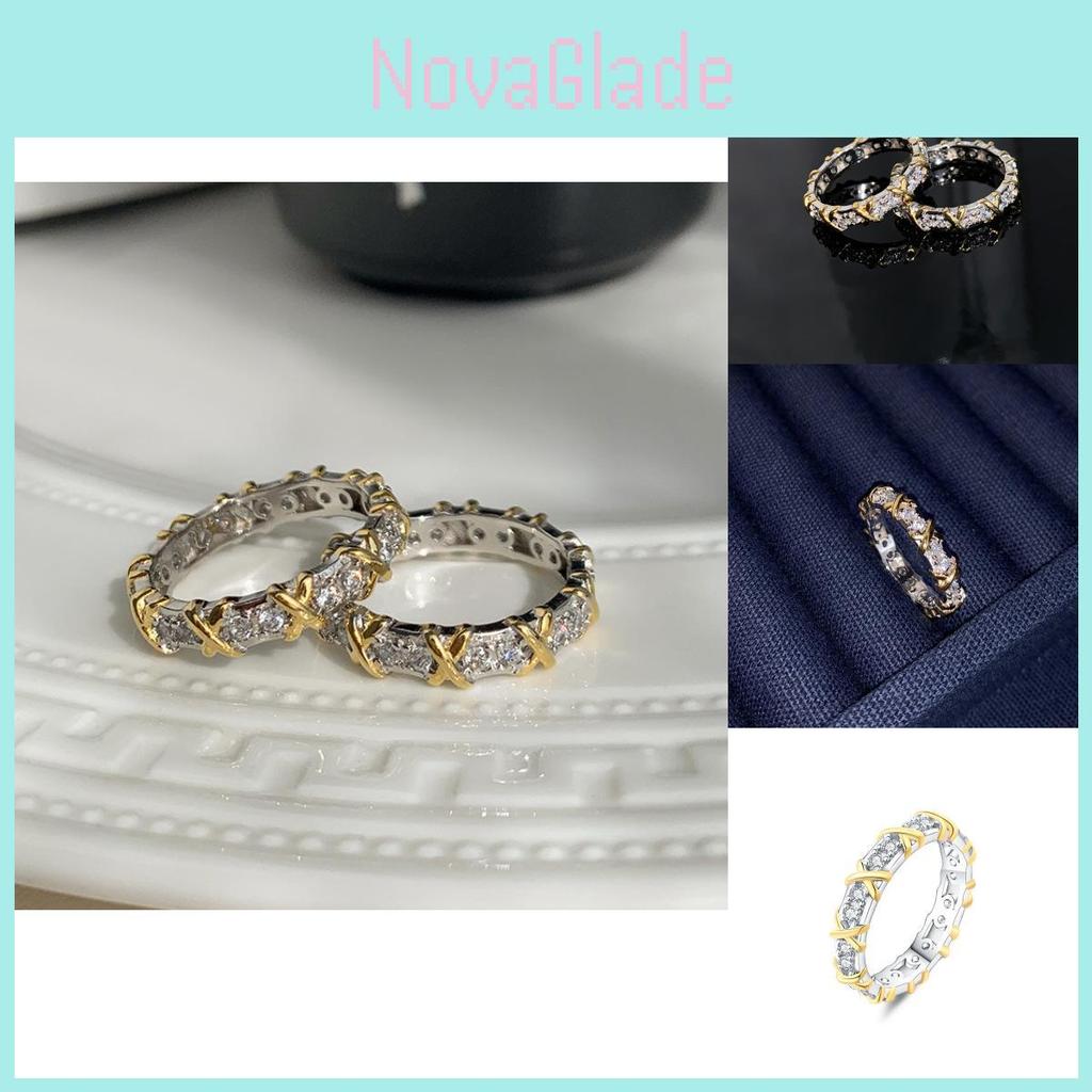 Eleganter Einzigartiger Design Verstellbarer Offener Ring Für Frauen Mit Strahlenden Edelsteinen