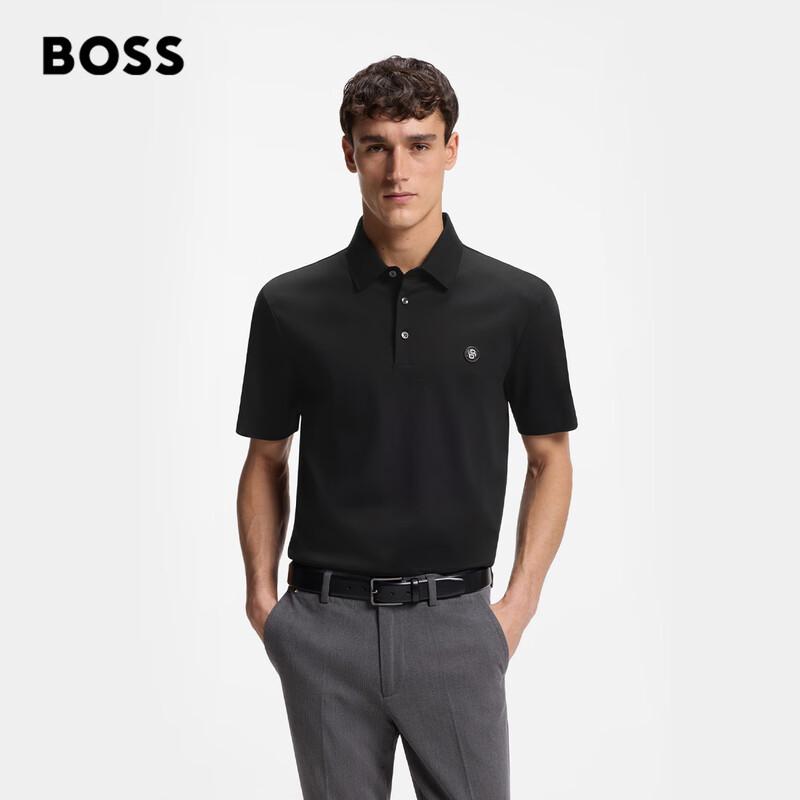 Мужская футболка-поло BOSS с плоским воротником XL