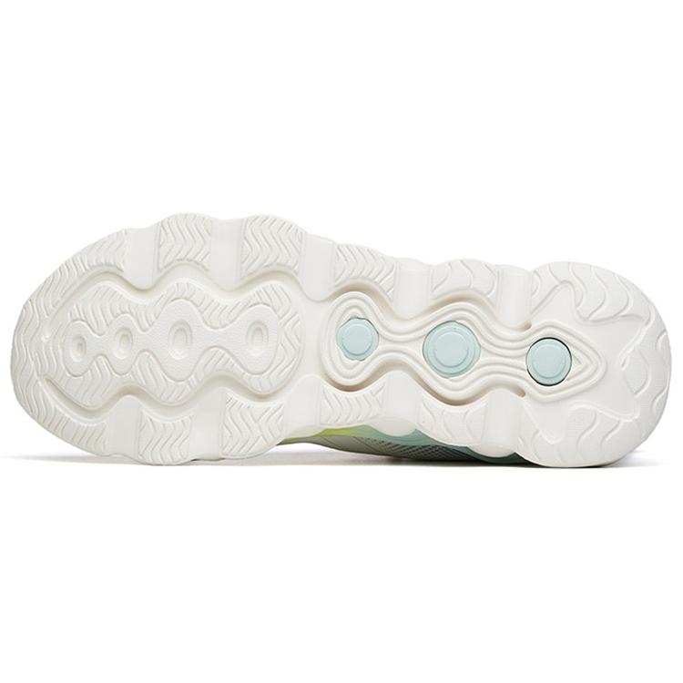 Anta Running Shoes Women's Low Top Ivory White/Light Purple Gray 122215555-9