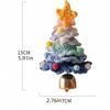 1PC Plush Christmas Pendant Woolen Hook Weaving Christmas Tree Small Ornament Christmas Decoration Car Pendant
