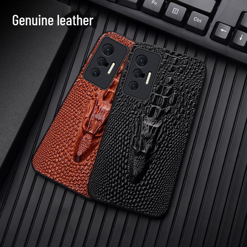 

Genuine Leather Cowhide Case for VIVO X80/X70pro/X50/X30 X90s