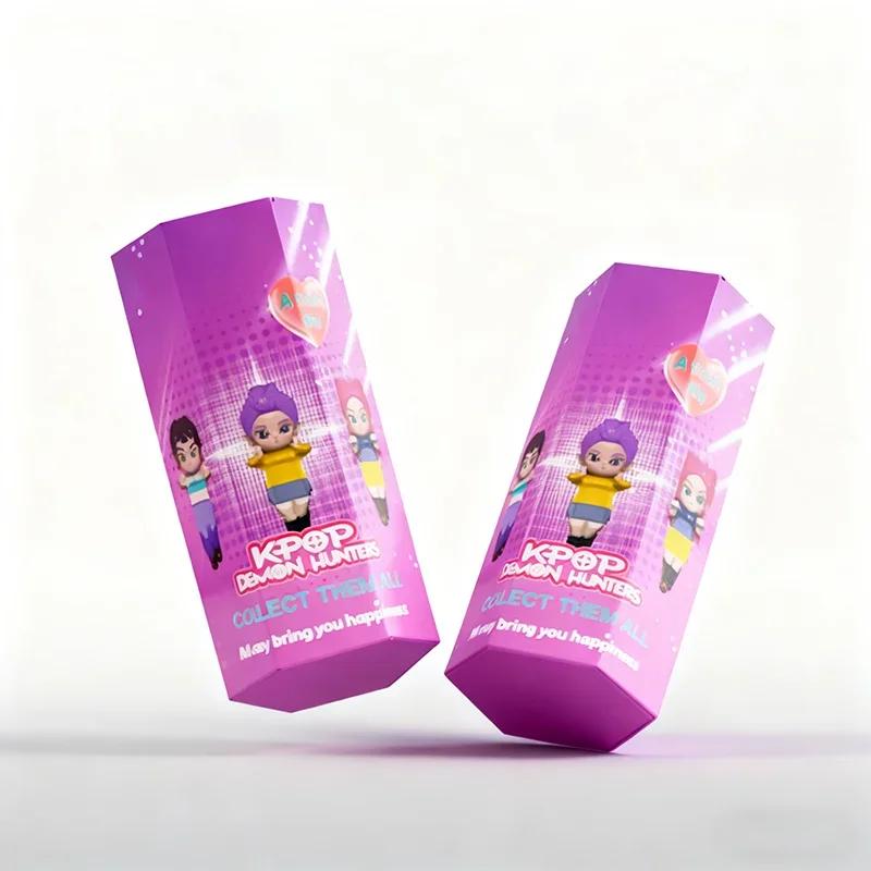 K-pop Łowcy Demonów Blind Box Diabeł Saja Kolekcjonuj Figurkę Anime Dziecięca Impreza Cosplay Gaming Kreskówka Huntrix Dekoracyjny Prezent Świąteczny