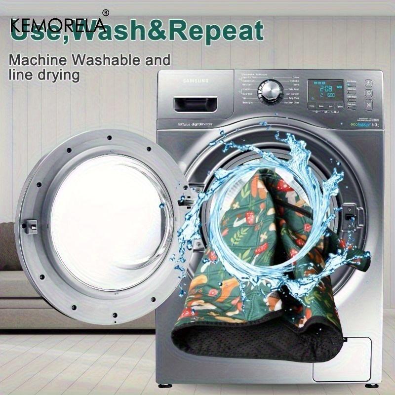 1PCS Green Mushroom Patterned Liners for Guinea Pig Cages - Washable Reusable Highly Absorbent Suitable for Rabbits Hamsters