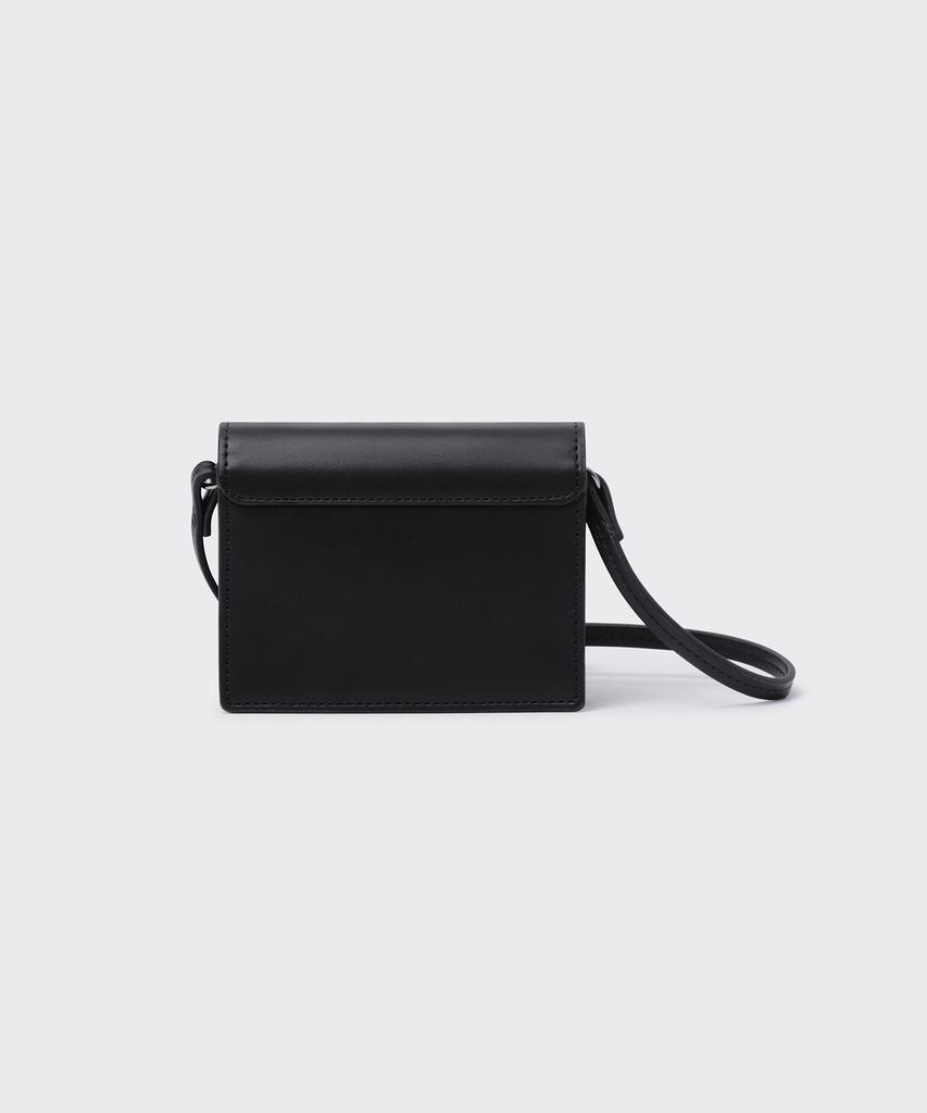 Musinsa Standard Woman Hinge Micro Crossbody Bag [Black]