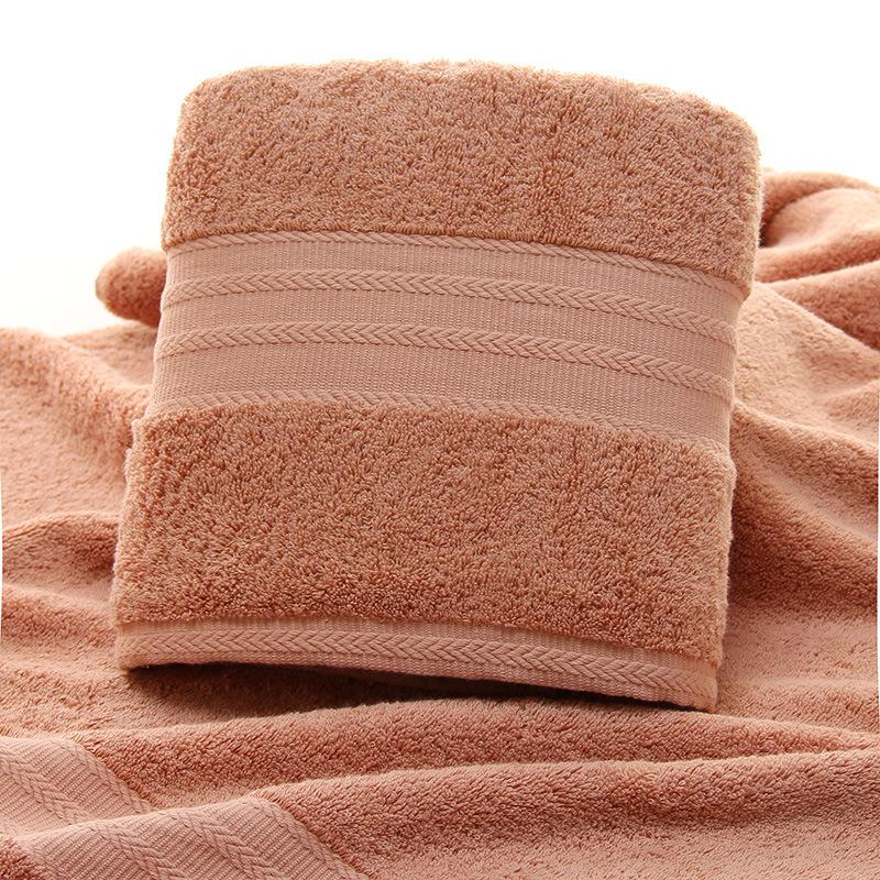Class A Light Luxury Long-staple Cotton Hotel Bath Towel, Enlarged and Thickened Pure Cotton Adult Bath Towel
