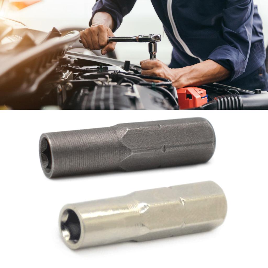 Efficient 6.35mm to 4mm Adapter Converter Conversion Adapter Suitable for Tool Application and Equipment in Carbon Steel