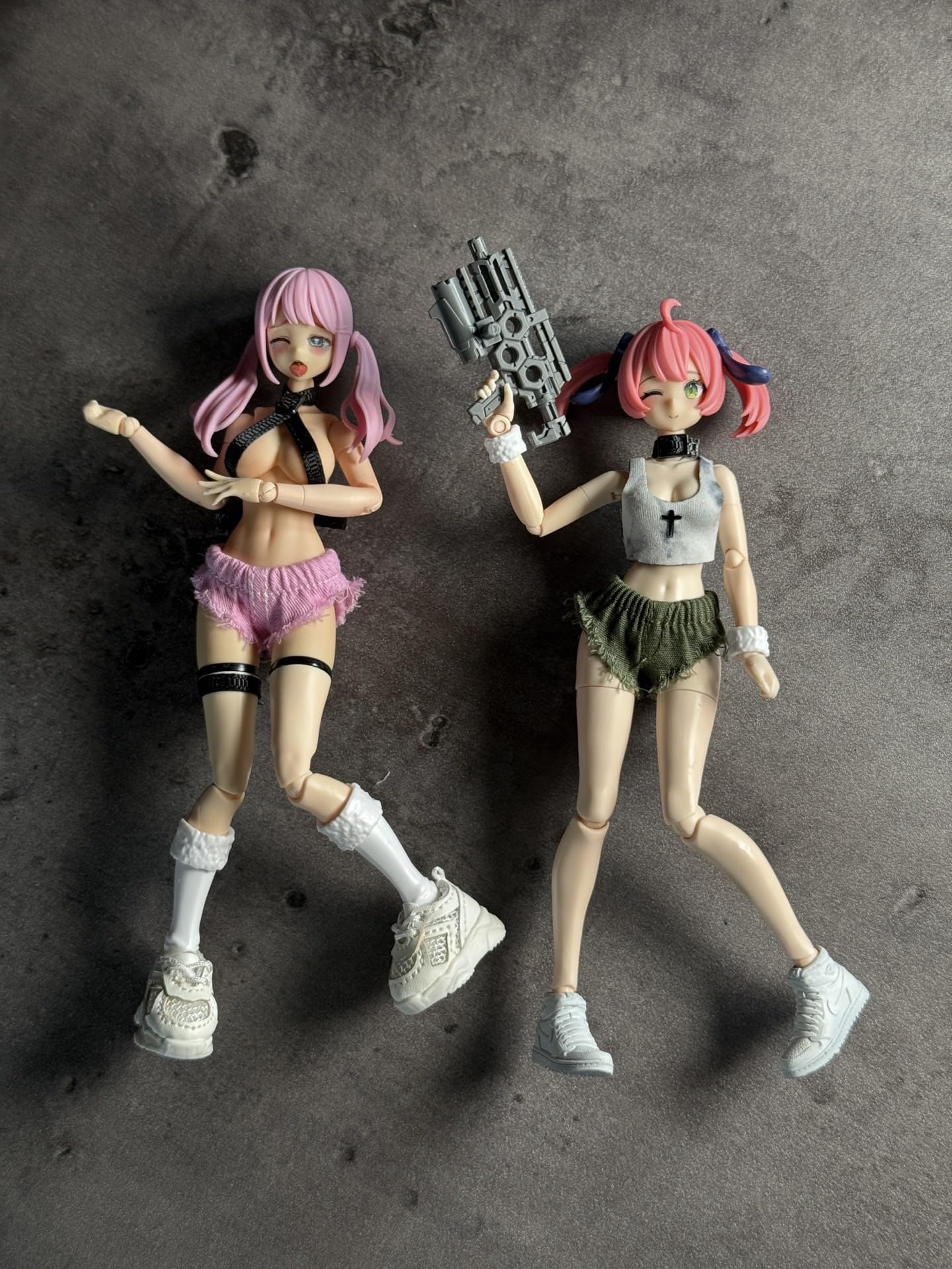 

HAMRETHYPPZ Cute and Casual Sets, Size 112 Scale, Clothes for 112 Scale Figures, Cute Suit, Mini Pants, Sexy Super Shorts, Cute Shorts (Head and Body