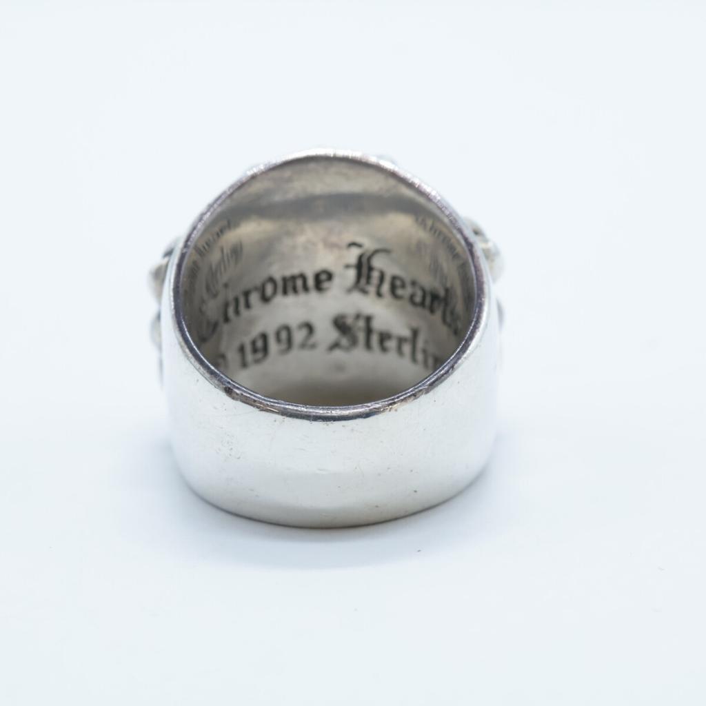 Chrome Hearts 925 Keeper Ring ring SilverUsed