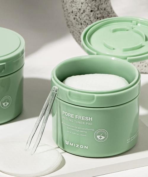 Mizon Pore Fresh Peeling Toner Pad 60 Stück