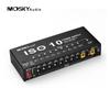 MOSKYAudio ISO-10 Portable Guitar Effect Power Supply Station 10 Isolated DC Outputs & One 5V USB