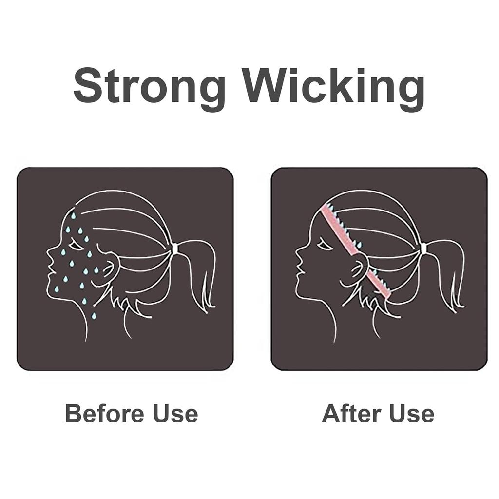 4 Pcs Adjustable Soccer Headband for Girls Elastic Soccer Headbands for Women Soccer Accessories Non Slip Football Sport Hair Bands Sports Athletic