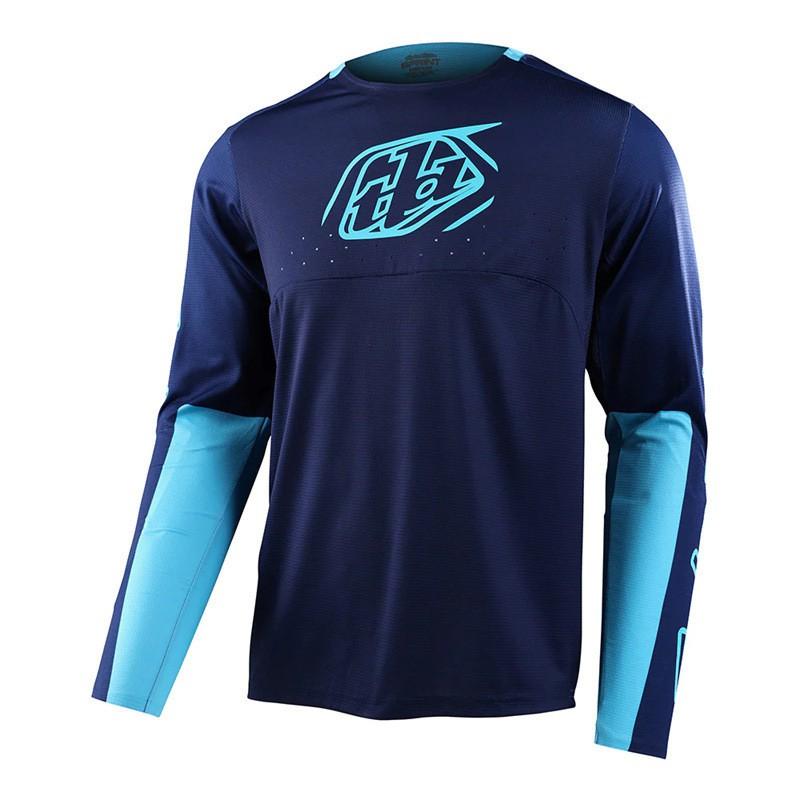 Schnelltrocknendes Motorrad-Rennshirt Offroad-Radsport Sport-Performance-Bekleidung