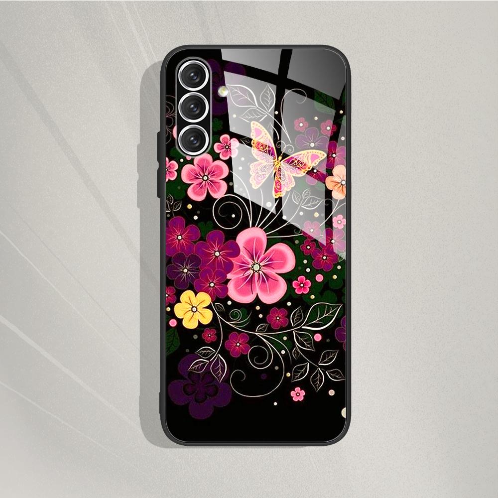For Samsung Galaxy A05s Case Tempered Glass Case Cover Hard Bumper Couqe For Samsung A05s Phone Back Covers A05 S A057 Fundas