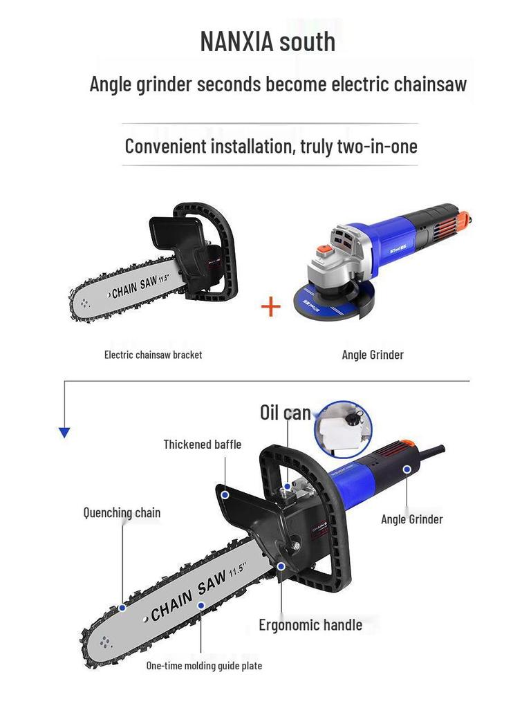 Compact Multifunctional Angle Grinder & Polisher