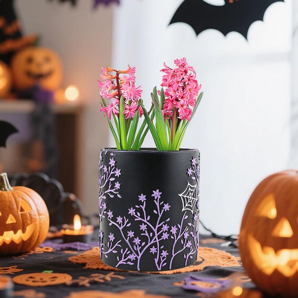 Halloween Multipurpose Pumpkin Flower Pot Candy Pot Light Pot