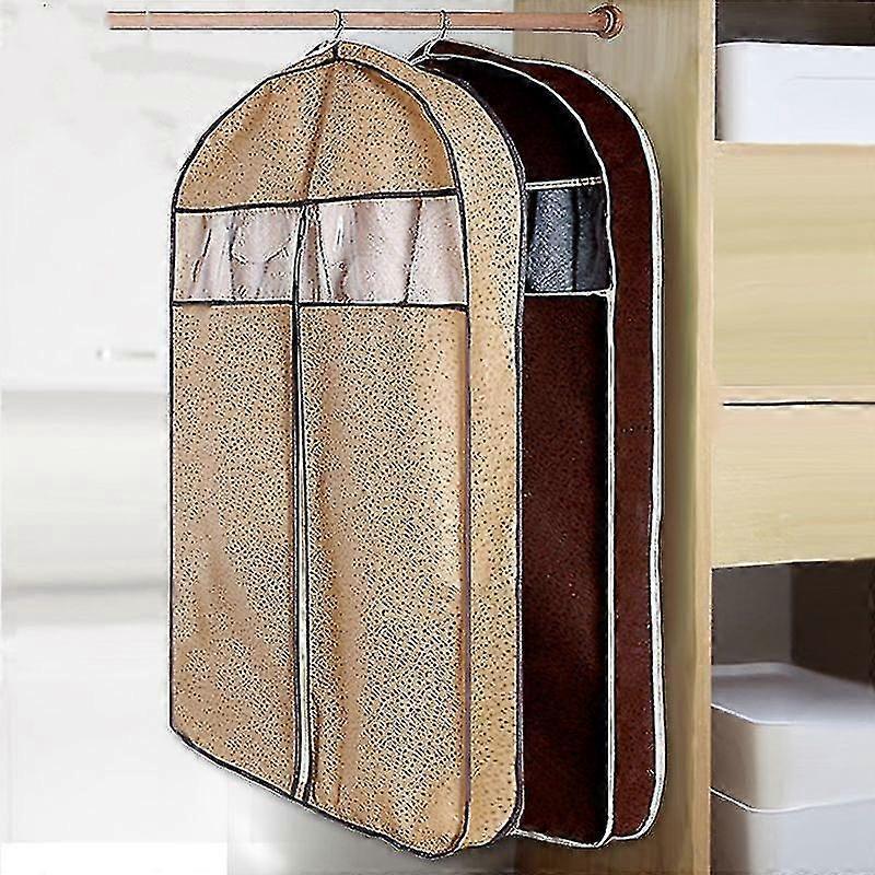 3 PCS Breathable Mink Coat Fur Dust Cover Three-dimensional Clothes Dust Cover Hanging Clothes Bag Clothes Dust Bag Coat Cover