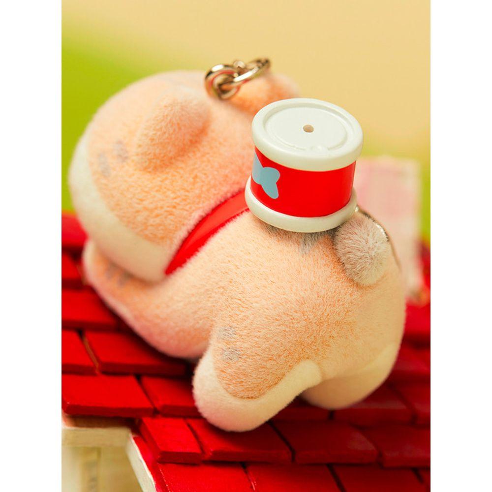 KAKAO FRIENDS Meow Meow Figure Keychain Stretching_Chunshik