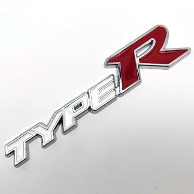 DIOSK1 Car Front Grille Trunk Badge Body Side Sticker for Honda Type-R Type-S Accord FIT Odyssey Jazz Jade Pilot City Decor Accessories