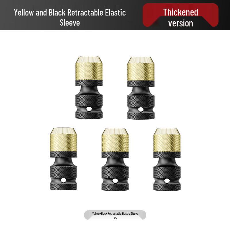 Multifunctional Electric Drill Bit & Wrench Adapter Set with Telescopic Socket