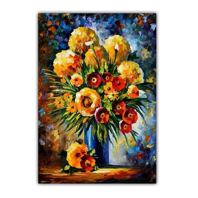 Graffiti Art Plant Bonsai Posters and Prints Aesthetic Flower Canvas Painting Wall Art HD Picture Living Room Home Decor Cuadros