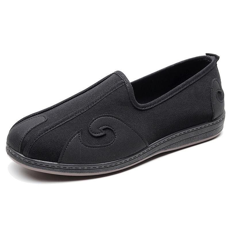 Czarne buty do sztuk walki Kung Fu Gumowa podeszwa Trampki do Tai Chi Chińskie tradycyjne Stare Pekińskie buty Do Wing Chun Karate Unisex
