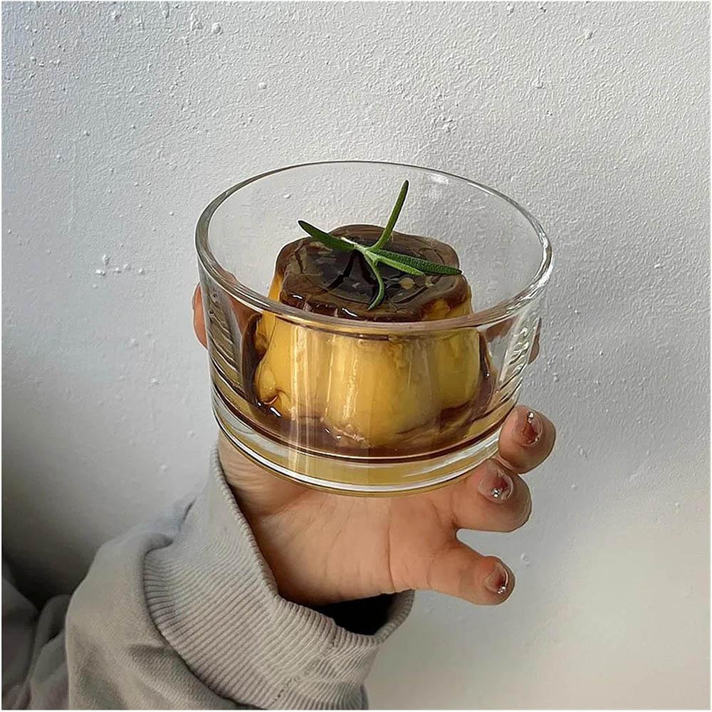 Juego de Mini Cuencos de Vidrio Transparente Cocina Postres Bol Hogar Dips Salsas Pudín Fruta Tablas de Charcutería Cuencos Para Preparación de Comidas