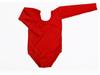 Children's Shiny Long Sleeve Gymnastics Leotard - Boys & Girls Performance Spandex One-Piece for Dance & Aerobics