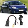 Bluetooth 5.0 AUX Cable Adapter with Microphone Handsfree Replacement for Fiat 500/Grande Punto/Qubo/Fiorino