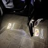 LED Lamp Shadow Projector for Cadillac Car LED Car Logo Lamp Door Shadow Light SRX XT4 XT5 XT6 ATS XTS CTS CT6 Car Accessories