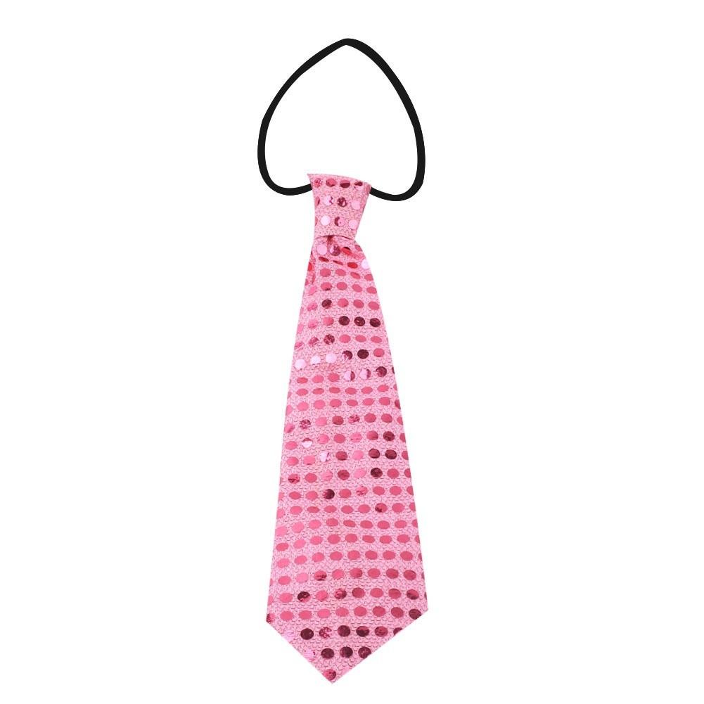 New Light Up  Flashing Striped Glowing EL Tie Luminous Necktie for Children Club Cosplay Tie