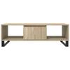 Coffee Table Sonoma Oak 104x60x35 Cm Wood Based Panel