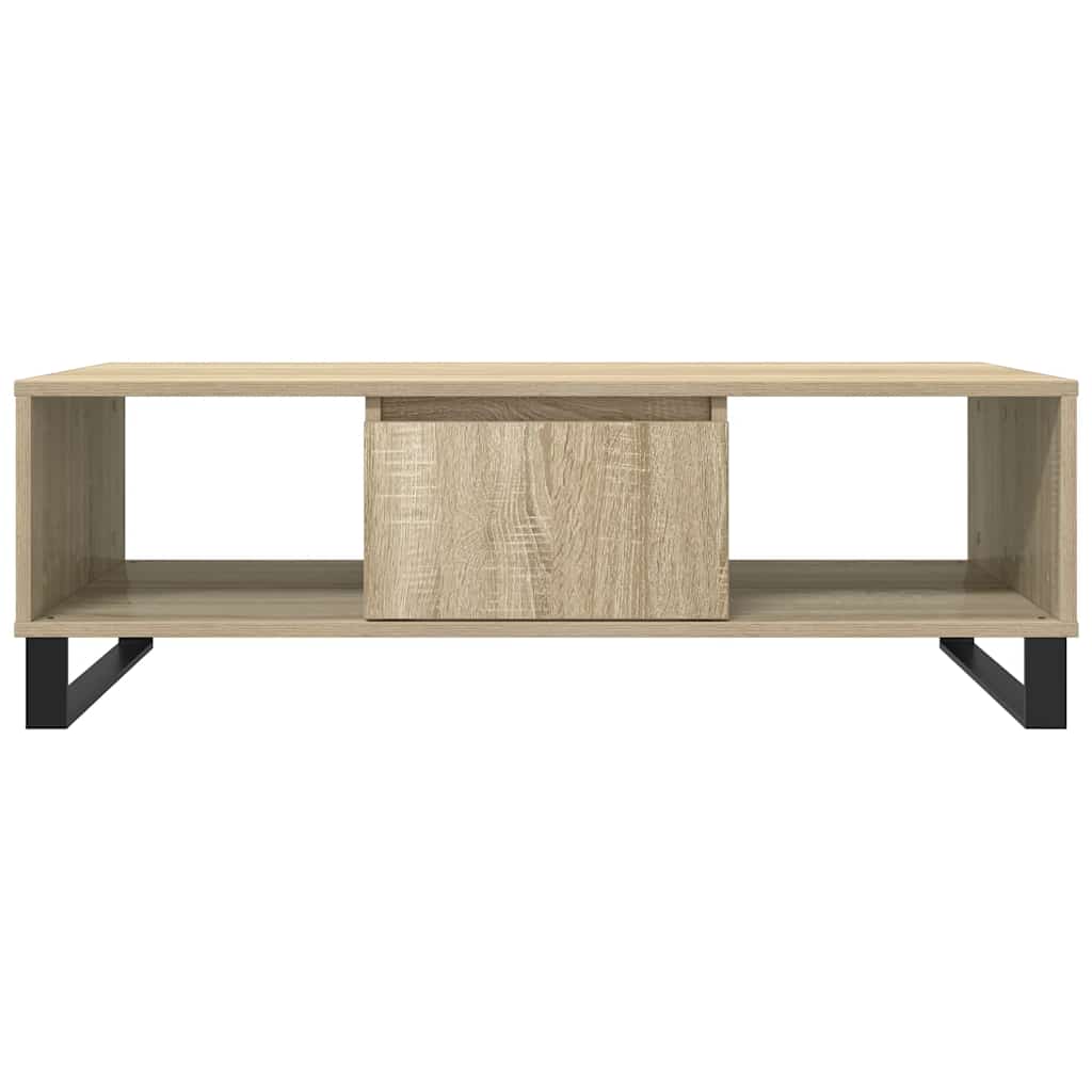 Coffee Table Sonoma Oak 104x60x35 Cm Wood Based Panel