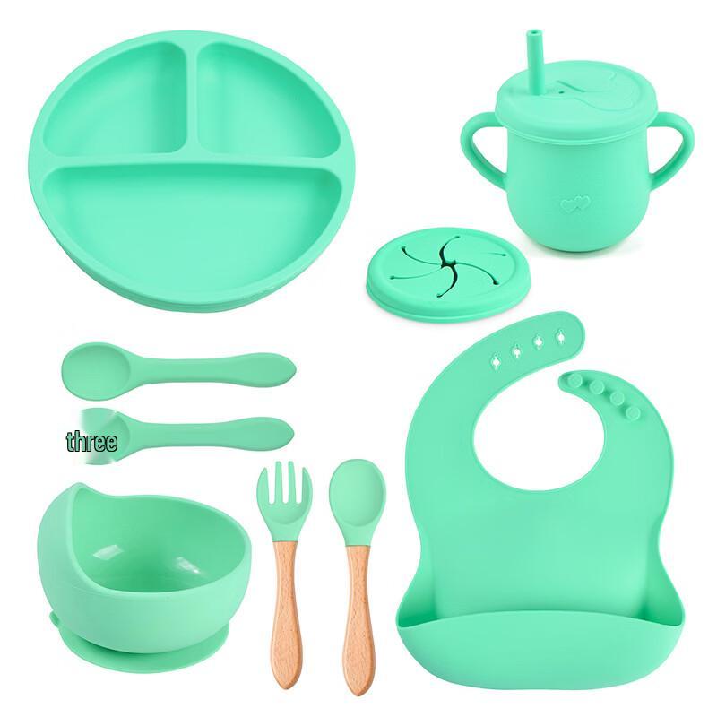 Lantuan Y13 Silicone Baby Feeding Set