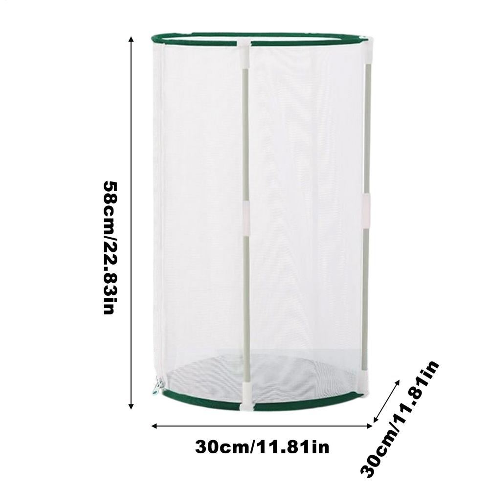 Multifunctional Plant Cove Net Cage Guard Tent Foldable Circular Insect Screen Garden Plant Protection Cover For Flower Plants