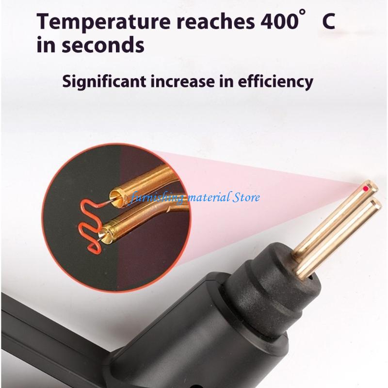 Y5GD Ergonomic Portable Plastic Bumper Repair Tool 70W High Efficiency Welder With 200 Welding Nails Tools For Automotive