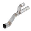 Țeavă Mijlocie Eșapament Motocicletă Oțel Inoxidabil Catalizator Țeavă de Legătură Mijlocie pentru MT‑10 SP FZ‑10 2022 până în 2023