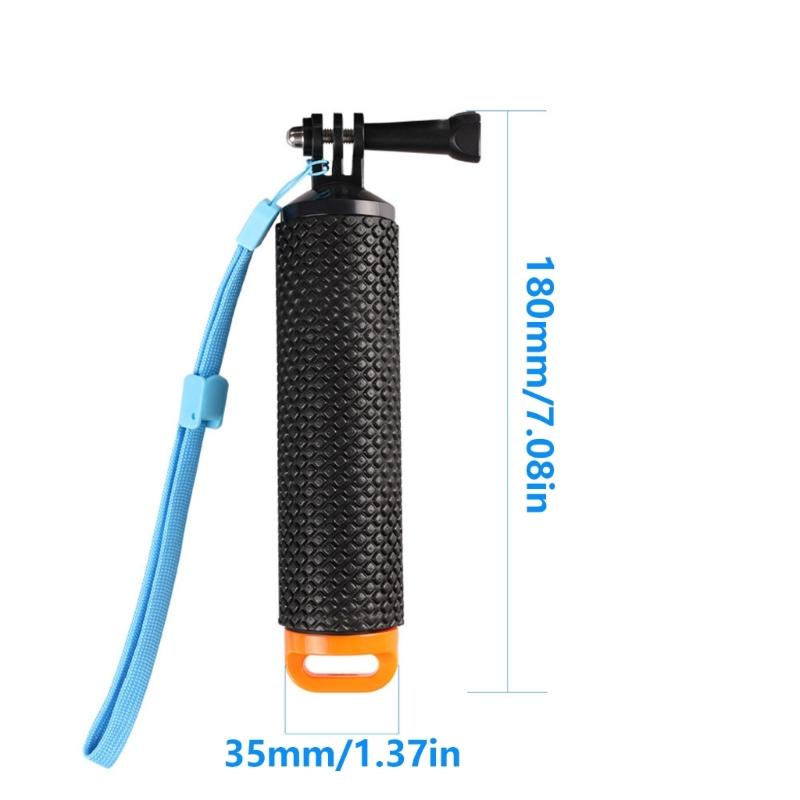 Portable & Lightweight Floating Hand Grip Compatible for  Action Cameras for Water Sports Water Adventure Accessory