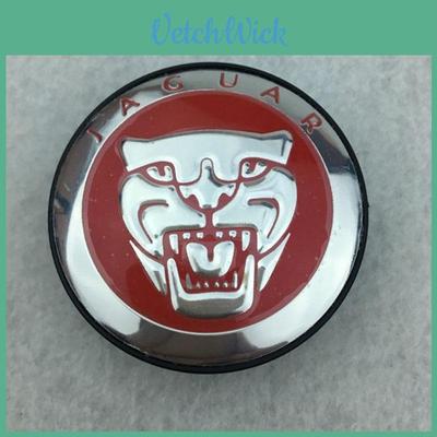 Elegant 4pcs Set Jaguar Wheel Hub Caps Logo Rim 59mm Cover Emblem Cap In Premium Quality