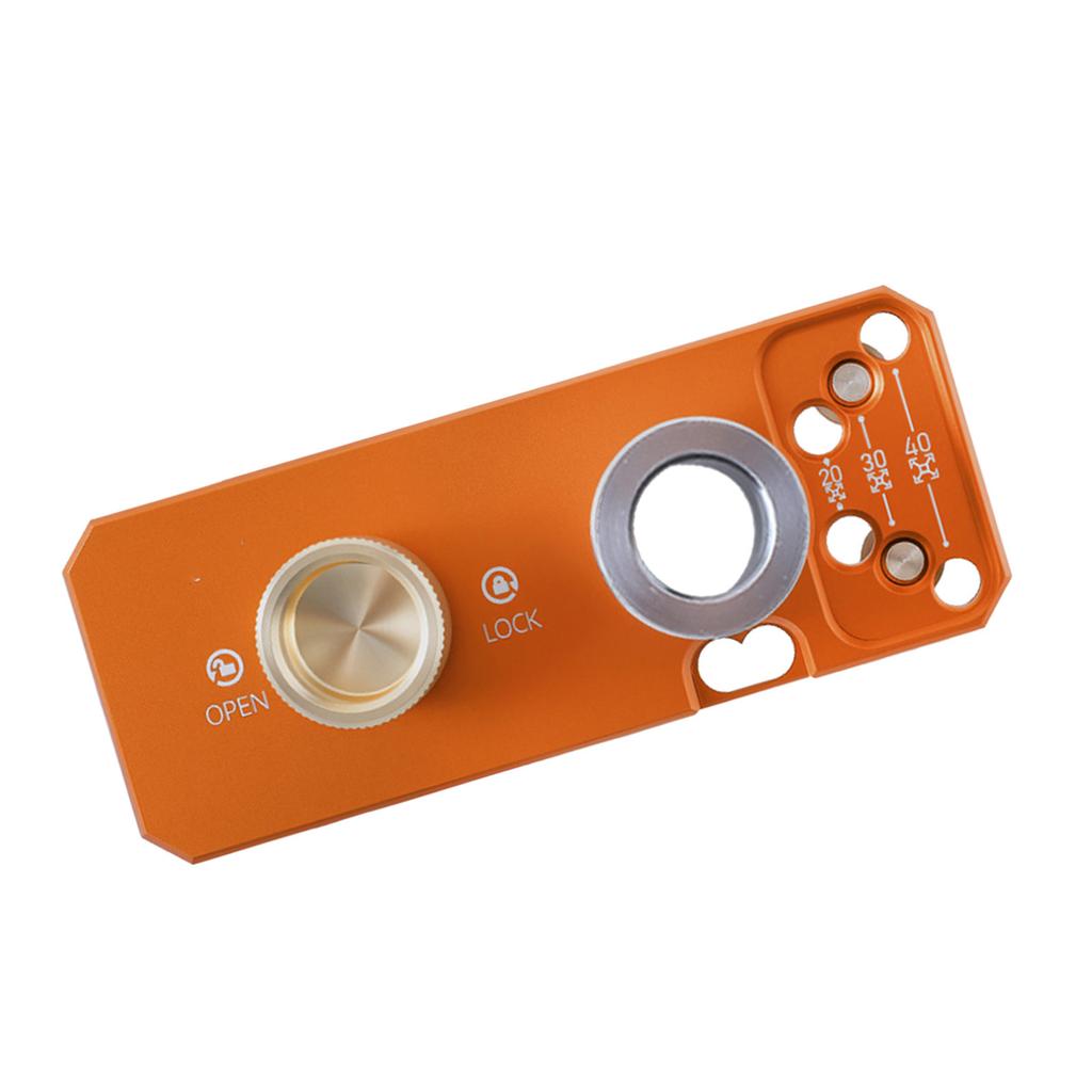 Aluminum Profile Drill Guide Punching Auxiliary Tool with M8 M6 Step Drill Bits for 20mm 30mm 40mm Profiles