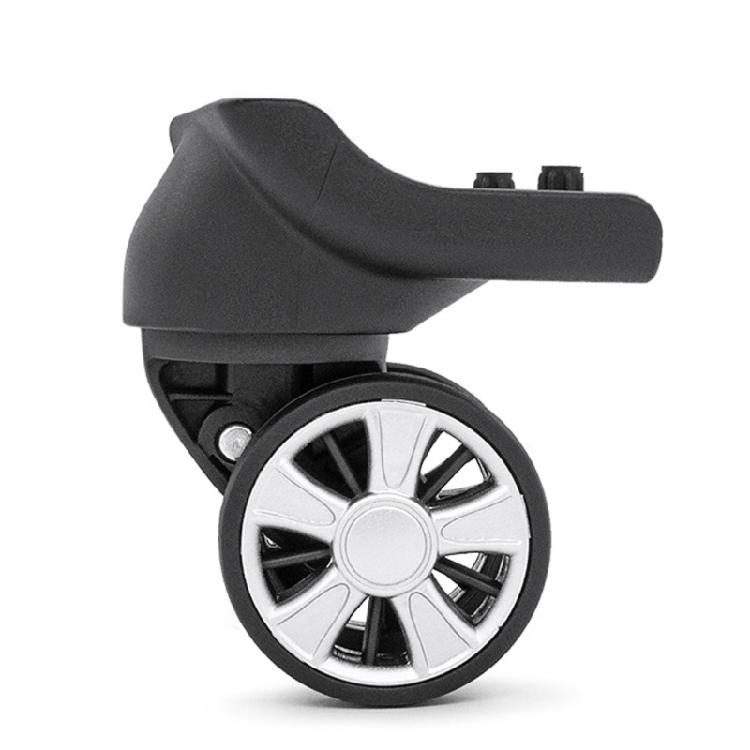 Ruote Rotanti di Ricambio per Valigie Include Viti Portatile 360 Gradi Pratico Silenzioso Rotolamento Bagaglio a Mano