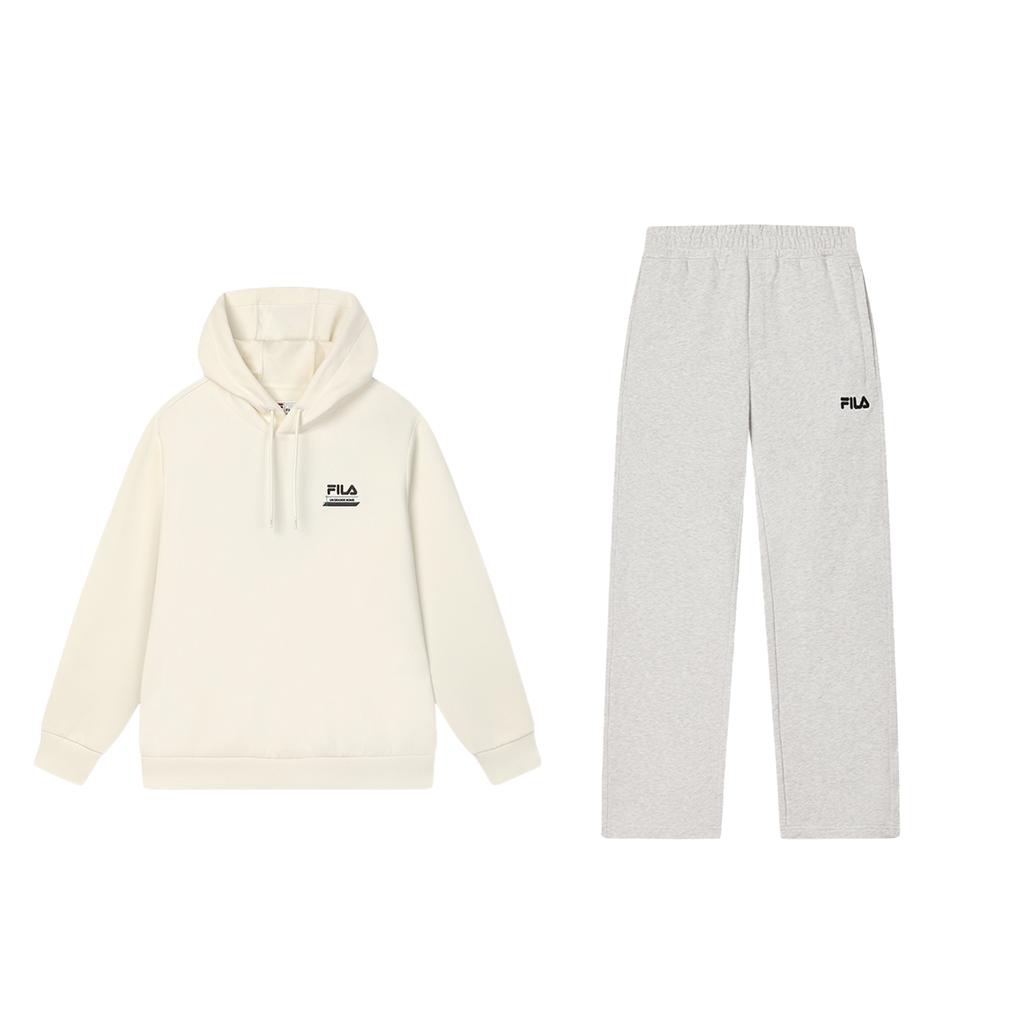 Men's Sweatshirt FILA Sweatshirt Sets Men's Hooded Moderate
