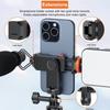 Expandable Phone Clamp for Action Camera Horizontal Vertical Adjustable Bracket Camera Accessories Microphone Light Mount